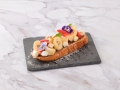 Desserts_Strawberry Banana Chocolate Toast